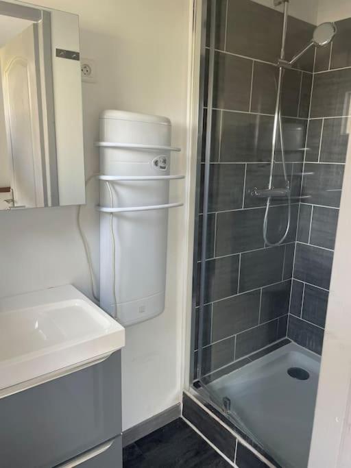 Charmant Appartement Avec Parking Privee Buxerolles Esterno foto